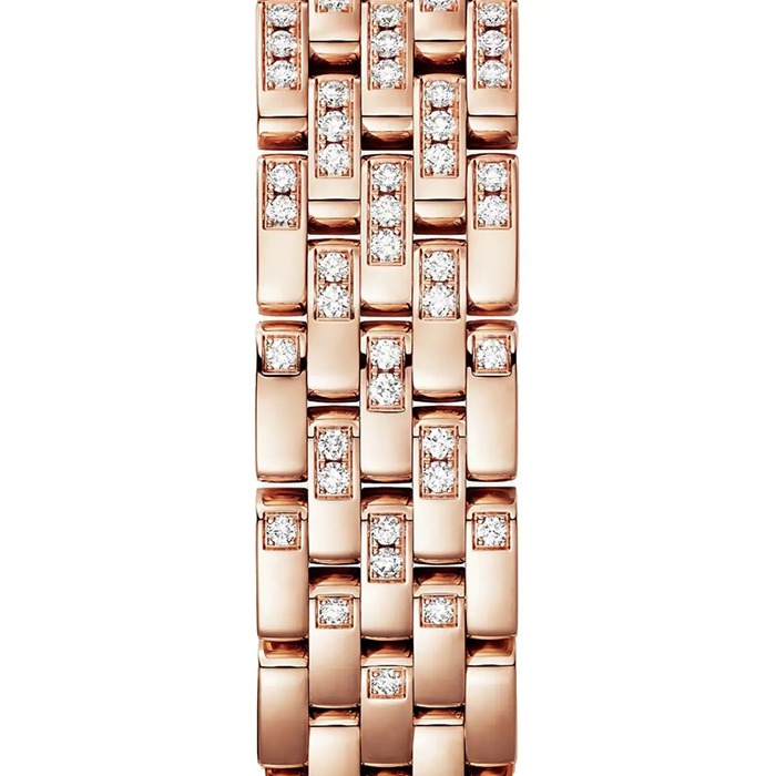 Orologio Cartier Panthere De Cartier Modello piccolo Movimento al quarzo Oro rosa WJPN0061 - immagine 2
