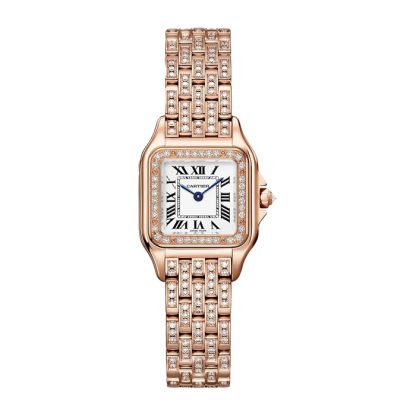 Orologio Cartier Panthere De Cartier Modello piccolo Movimento al quarzo Oro rosa WJPN0061