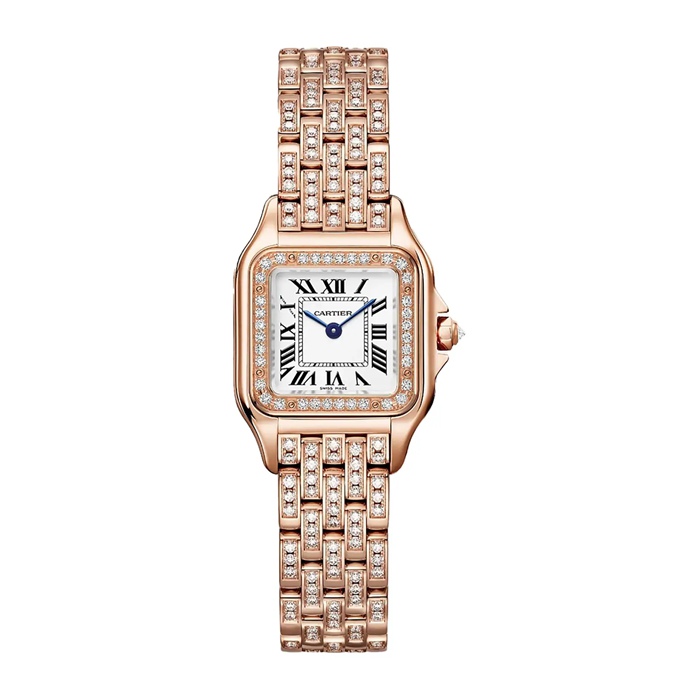 Orologio Cartier Panthere De Cartier Modello piccolo Movimento al quarzo Oro rosa WJPN0061