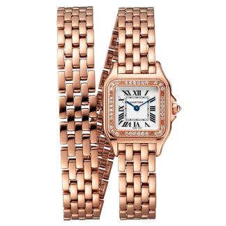 Orologio Cartier Panthere De Cartier Modello piccolo Movimento al quarzo Oro rosa WJPN0069