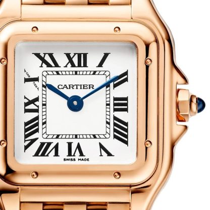 Orologio Cartier Panthere de Cartier modello piccolo movimento al quarzo Cassa in oro rosa 750/1000 dimensioni 23 mm x 30 mm WGPN0049 - immagine 2