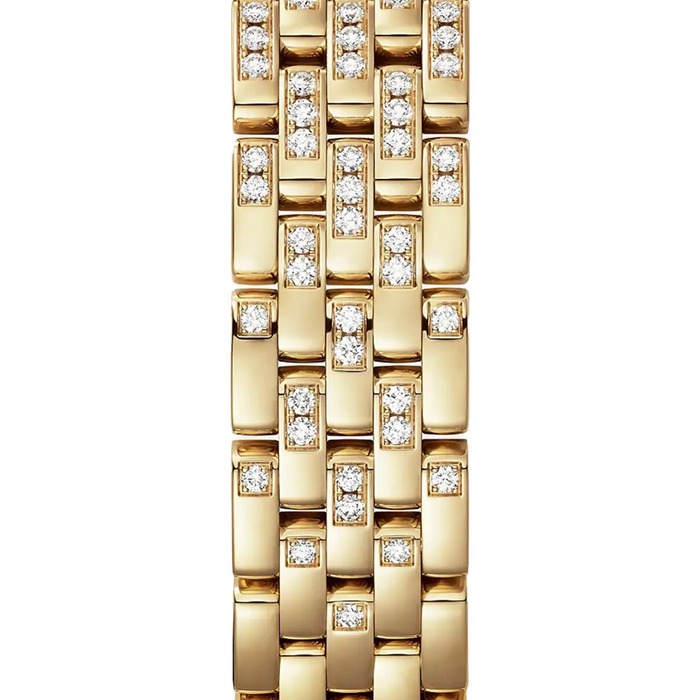 Orologio Cartier Panthere de Cartier modello piccolo movimento al quarzo Oro giallo WJPN0059 - immagine 2