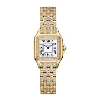 Orologio Cartier Panthere de Cartier modello piccolo movimento al quarzo Oro giallo WJPN0059