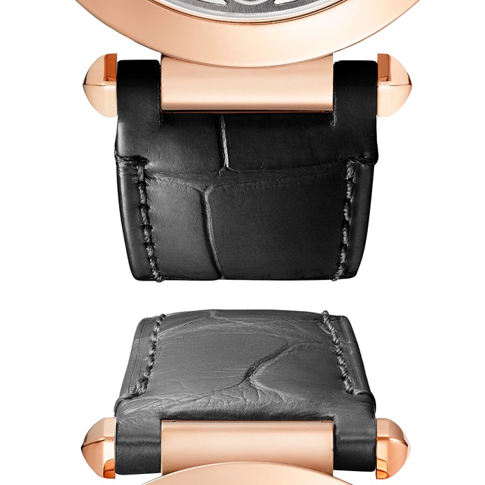 Orologio Cartier Pasha De Cartier 41 mm Movimento meccanico scheletrato a carica automatica Calibro 9624 MC Oro rosa WHPA0018 - immagine 3