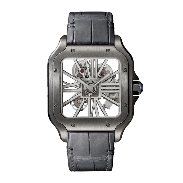 Orologio Cartier Santos De Cartier Skeleton WHSA0009