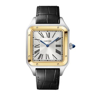 Orologio Cartier Santos Dumont Modello Extra-Large Carica Manuale Oro Giallo Acciaio W2SA0034