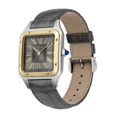 Orologio Cartier Santos-Dumont Modello Grande Oro Giallo Alta Autonomia Quarzo W2SA0028 - immagine 2