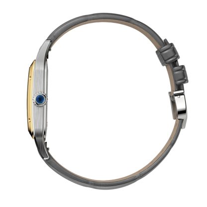 Orologio Cartier Santos-Dumont Modello Grande Oro Giallo Alta Autonomia Quarzo W2SA0028 - immagine 4