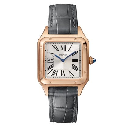 Orologio Cartier Santos-Dumont Modello Piccolo Movimento al Quarzo Alta Qutonomia Oro Rosa WGSA0117