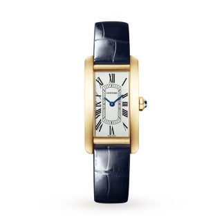 Orologio Cartier Tank Américaine Modello piccolo Movimento al quarzo Oro giallo WGTA0299