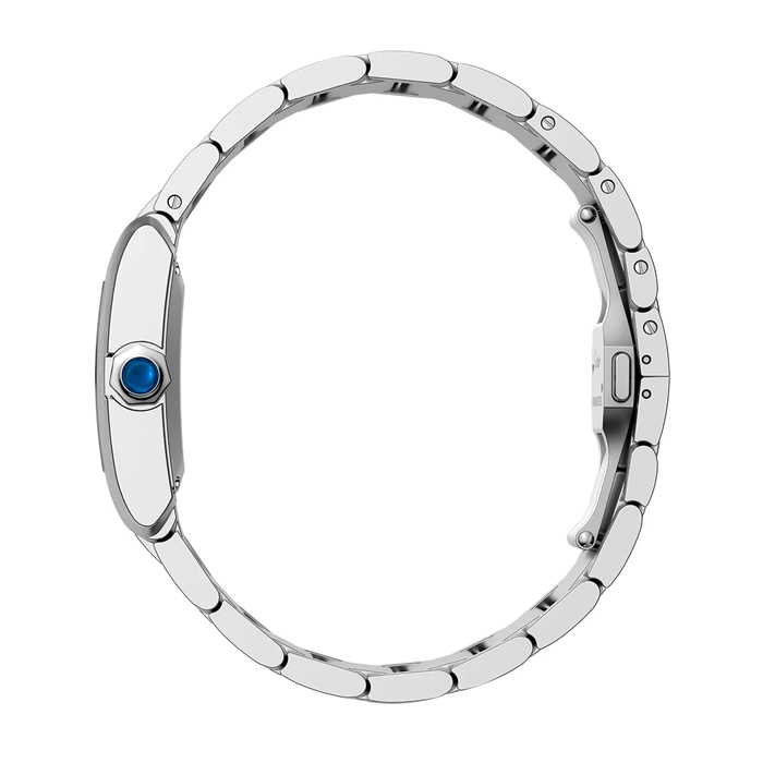 Orologio Cartier Tank Française Modello Grande Movimento meccanico automatico Acciaio WSTA0067 - immagine 4