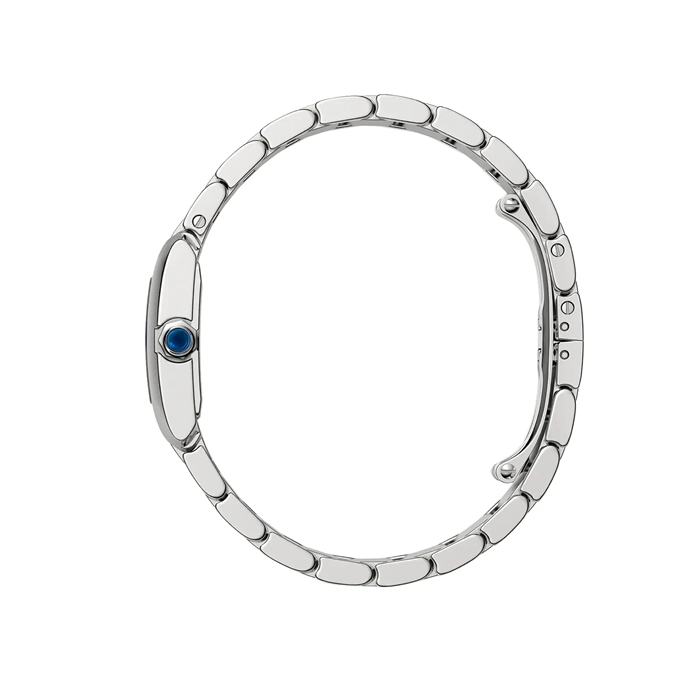 Orologio Cartier Tank Française Modello Piccolo Movimento al quarzo Acciaio WSTA0065 - immagine 4