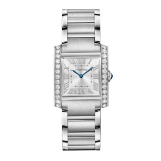 Orologio Cartier Tank Francaise Modello medio Movimento al quarzo Cassa in acciaio W4TA0028