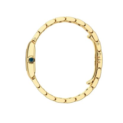 Orologio Cartier Tank Francaise Modello piccolo Movimento al quarzo Cassa in oro giallo 18 carati WGTA0344 - immagine 3