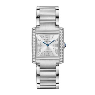 Orologio Cartier Tank Francaise modello medio movimento al quarzo W4TA0021