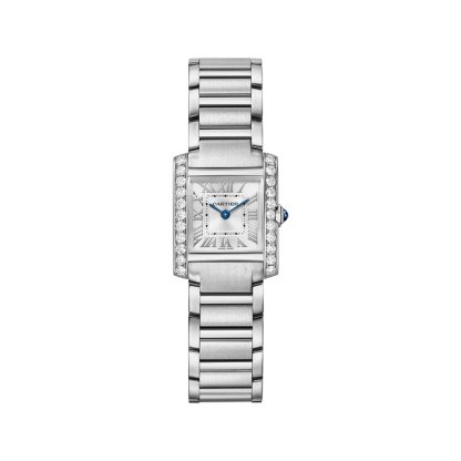 Orologio Cartier Tank Francaise modello piccolo movimento al quarzo W4TA0020