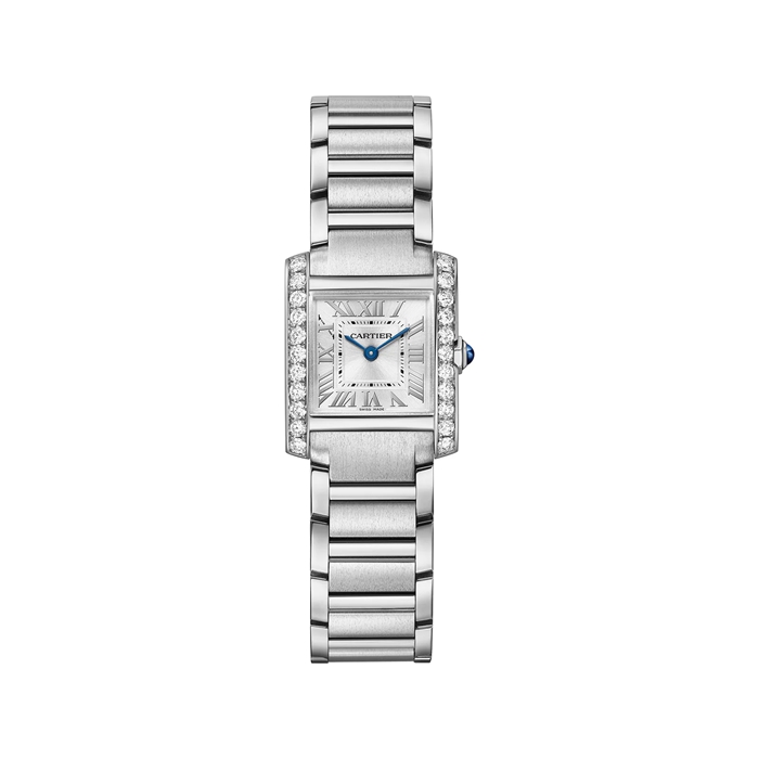 Orologio Cartier Tank Francaise modello piccolo movimento al quarzo W4TA0020