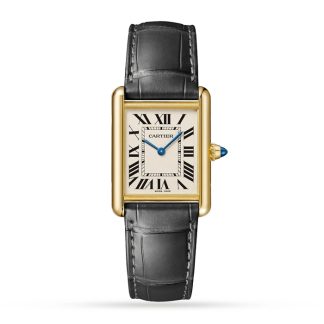 Orologio Cartier Tank Louis Cartier Modello grande Movimento al quarzo Oro giallo WGTA0067