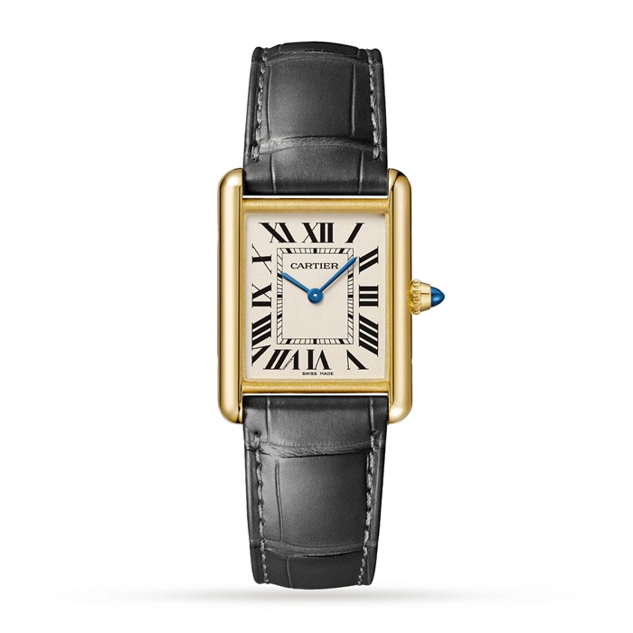 Orologio Cartier Tank Louis Cartier Modello grande Movimento al quarzo Oro giallo WGTA0067