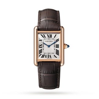 Orologio Cartier Tank Louis Cartier Modello grande Movimento meccanico di manifattura a carica manuale WGTA0011