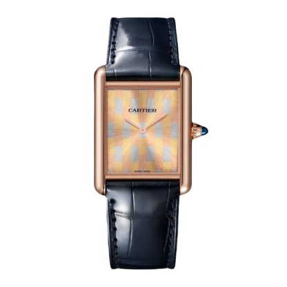 Orologio Cartier Tank Louis Cartier modello grande Movimento meccanico di manifattura a carica manuale WGTA0176
