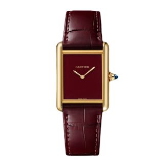 Orologio Cartier Tank Louis Cartier modello grande Movimento meccanico di manifattura a carica manuale WGTA0190