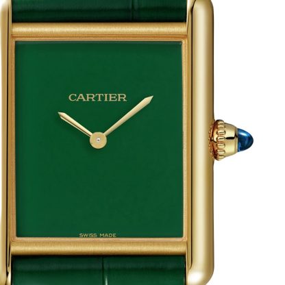 Orologio Cartier Tank Louis Cartier modello grande Movimento meccanico di manifattura a carica manuale WGTA0191 - immagine 2