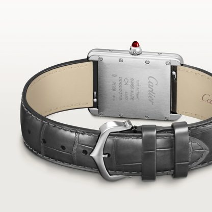 Orologio Cartier Tank Louis Cartier modello grande Movimento meccanico di manifattura a carica manuale WGTA0303 - immagine 2