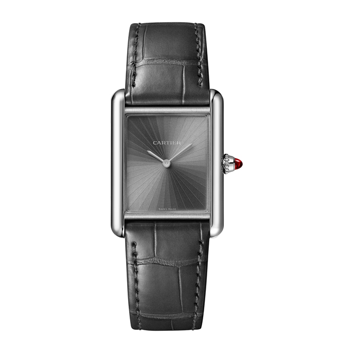 Orologio Cartier Tank Louis Cartier modello grande Movimento meccanico di manifattura a carica manuale WGTA0303