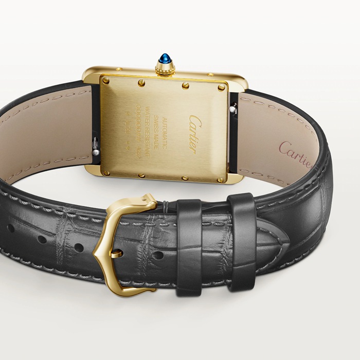 Orologio Cartier Tank Louis Cartier modello grande movimento meccanico a carica automatica WGTA0357 - immagine 2