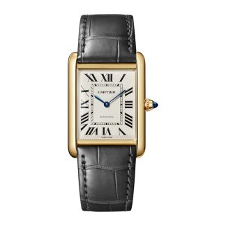 Orologio Cartier Tank Louis Cartier modello grande movimento meccanico a carica automatica WGTA0357