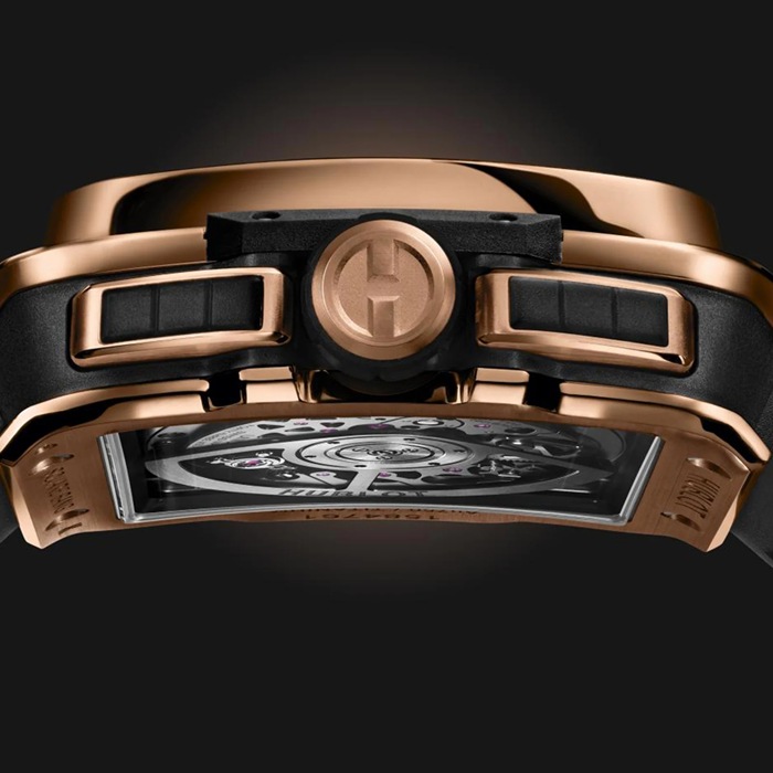 Orologio Hublot Square Bang Unico King Oro 42mm Uomo 821.OX.0180.RX - immagine 4