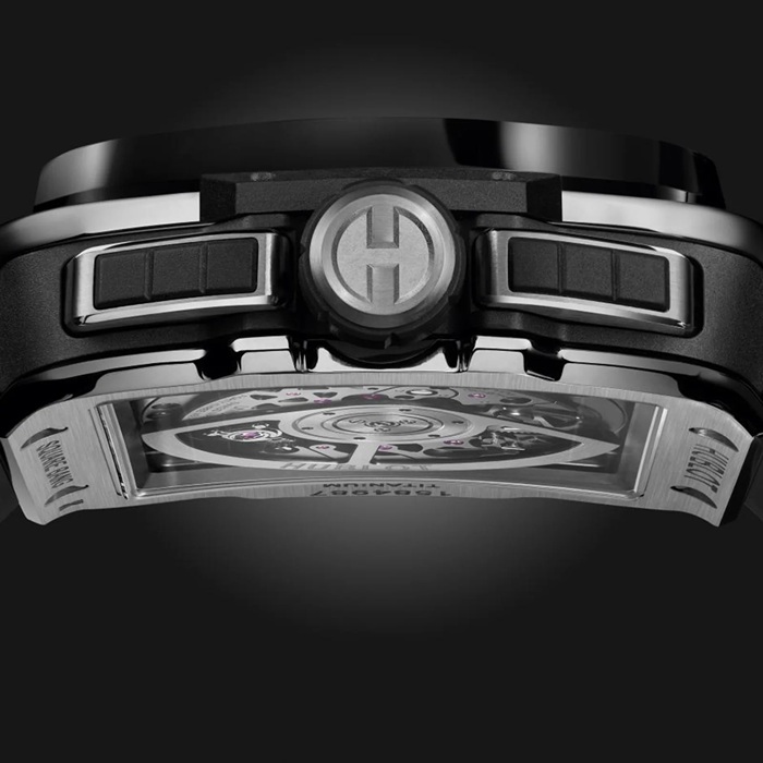 Orologio Hublot Square Bang Unico Titanio Ceramica 42mm Uomo 821.NM.0170.RX - immagine 4