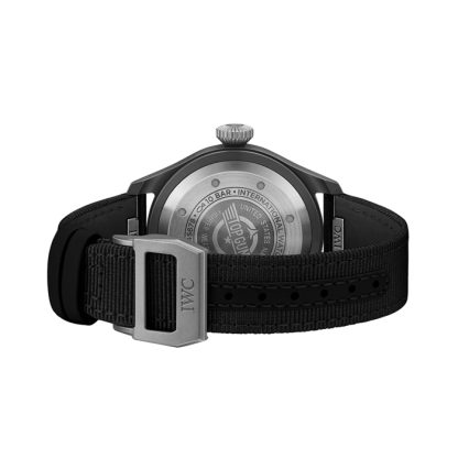 Orologio IWC Big Pilot Top Gun 43mm Uomo Nero IW329801 - immagine 4