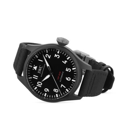 Orologio IWC Big Pilot Top Gun 43mm Uomo Nero IW329801 - immagine 5