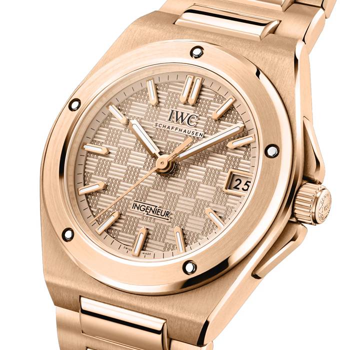 Orologio IWC Ingenieur Automatic 35mm Donna Oro Rosa IW324903 - immagine 2