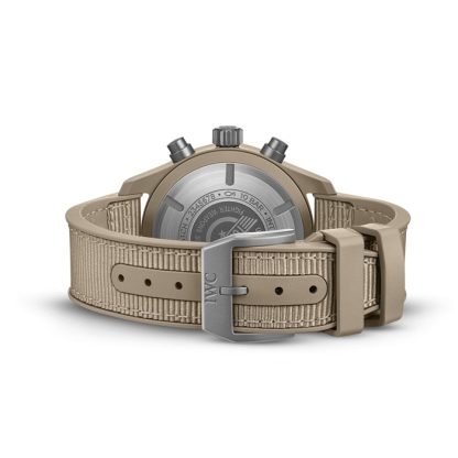 Orologio IWC Pilot Chronograph 41 TOP GUN Mojave Desert Uomo IW389402 - immagine 4