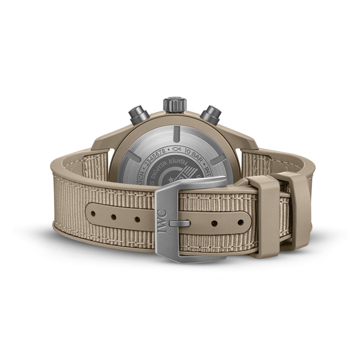 Orologio IWC Pilot Chronograph 41 TOP GUN Mojave Desert Uomo IW389402 - immagine 4