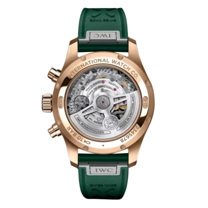 Orologio IWC Pilot Chronograph 41mm Uomo Verde IW388110 - immagine 2