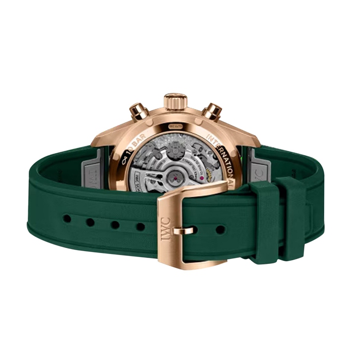 Orologio IWC Pilot Chronograph 41mm Uomo Verde IW388110 - immagine 4