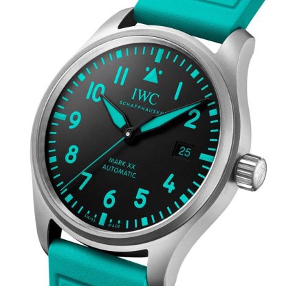 Orologio IWC Pilot Mark XX Mercedes AMG PETRONAS Formula One™ Team 40mm Uomo Orologio Nero IW328210 - immagine 3