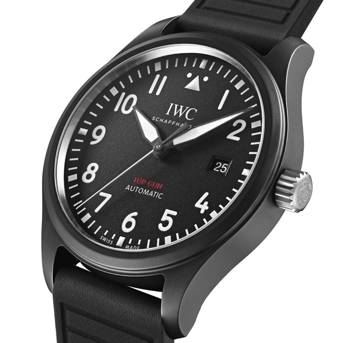 Orologio IWC Pilot's Automatic 41mm Uomo Nero IW326906 - immagine 3