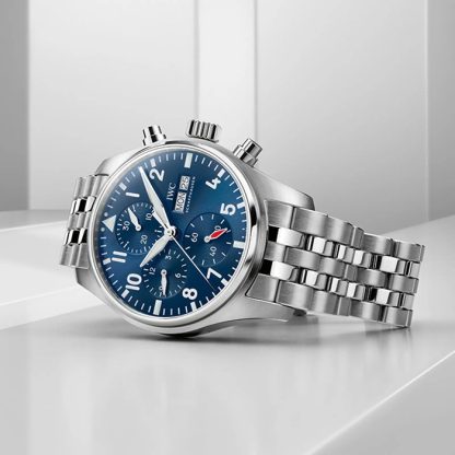 Orologio IWC Pilot's Chronograph 41mm Uomo IW388102 - immagine 4