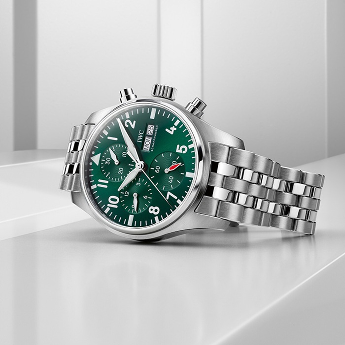 Orologio IWC Pilot's Chronograph 41mm Uomo IW388104 - immagine 4