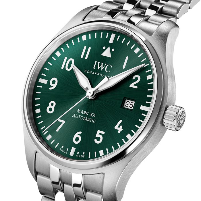 Orologio IWC Pilot's Mark XX 40mm Uomo Verde IW328206 - immagine 2