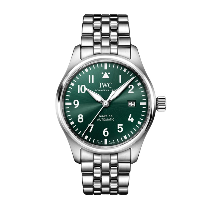 Orologio IWC Pilot's Mark XX 40mm Uomo Verde IW328206