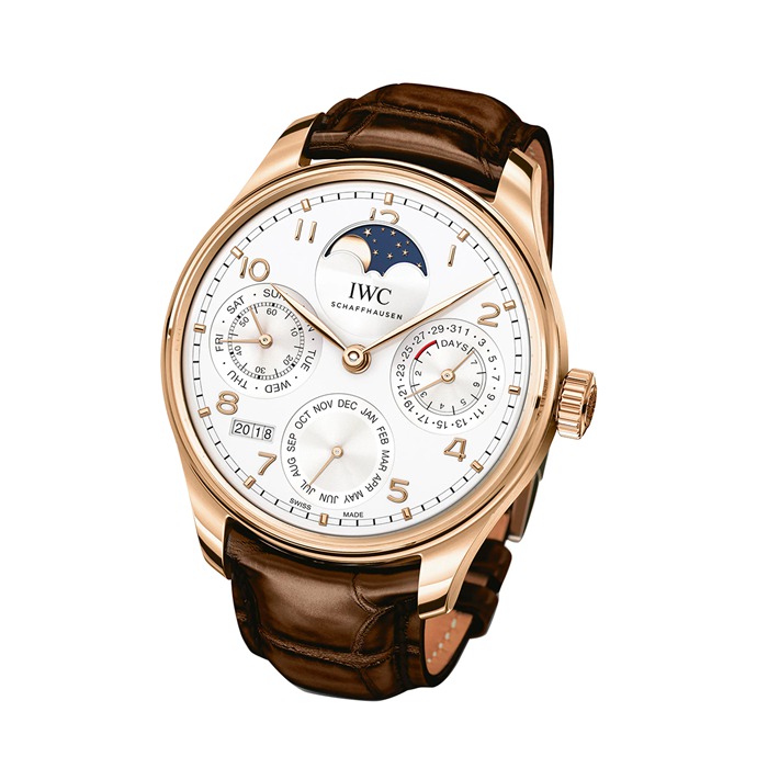 Orologio IWC Portugieser Calendario Perpetuo Uomo 44mm IW503302 - immagine 3