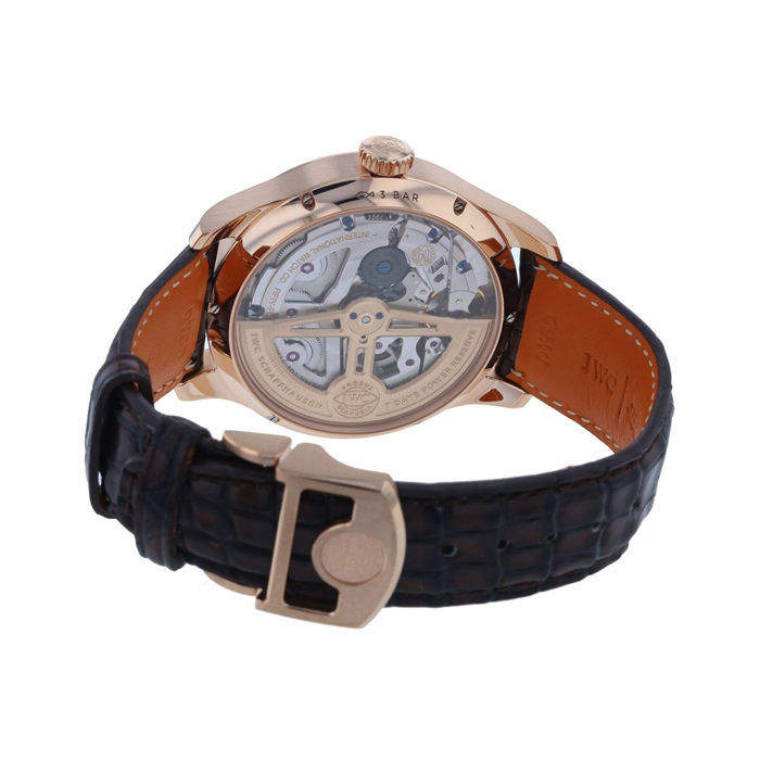 Orologio IWC Portugieser Calendario Perpetuo Uomo 44mm IW503302 - immagine 4
