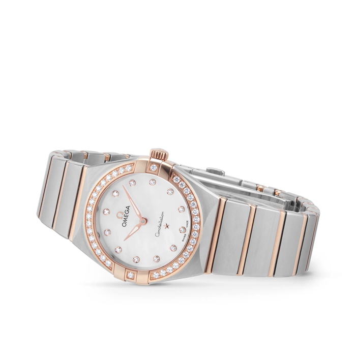 Orologio Omega Constellation 28mm Donna Bianco O13125286055001 - immagine 2