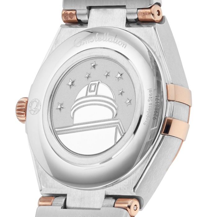 Orologio Omega Constellation 28mm Donna Bianco O13125286055001 - immagine 3